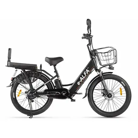 Электровелосипед eltreco e-alfa fat 500w, фотография 1