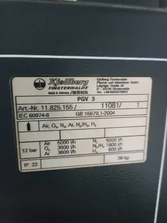 Пульт управления плазмотрона.KJELLBERG PGK производство Германия., фотография 4