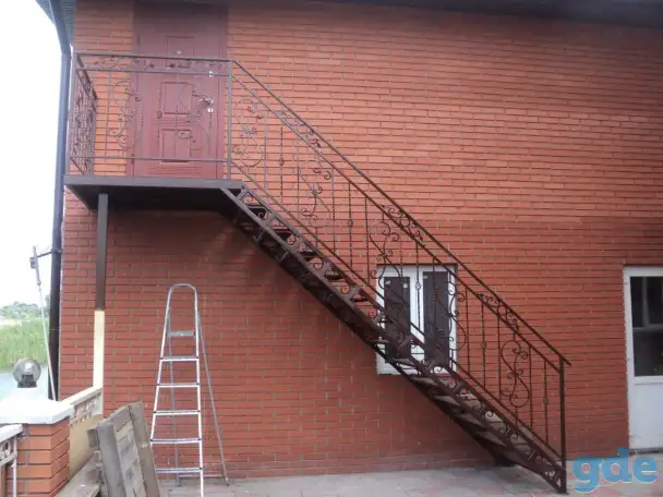 Лестница металлическая на заказ, фотография 4
