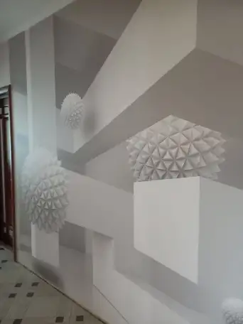 Поклейка обоев, подготовка стен,укладка ламината, фотография 9