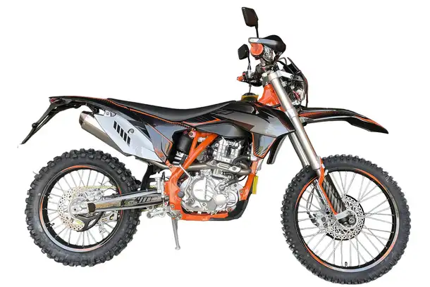 Мотоцикл внедорожный x-motos cbs300 с птс, 4 кл (двигатель zongshen), фотография 1