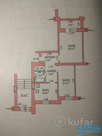 Двухкомнатная квартира, ул.М.Горького-12, фотография 1