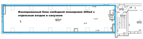 Помещение 200 м2 под сферу услуг, Глебки 15А, фотография 5