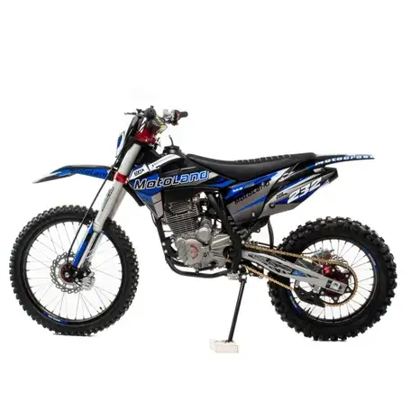 Мотоцикл кросс motoland xt 250 hs (172fmm) синий, фотография 1