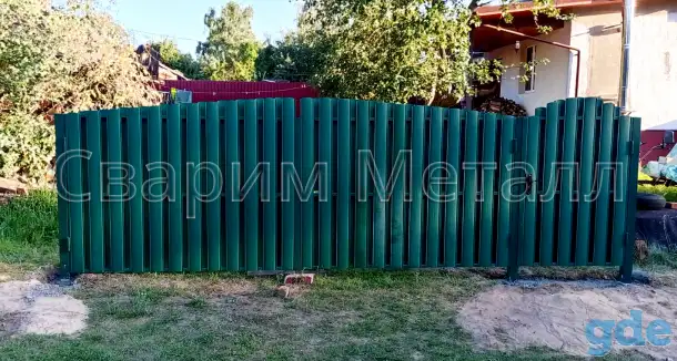 Ворота распашные, фотография 2