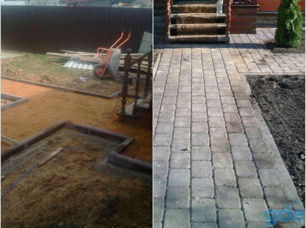 Укладка тротуарной плитки, фотография 3