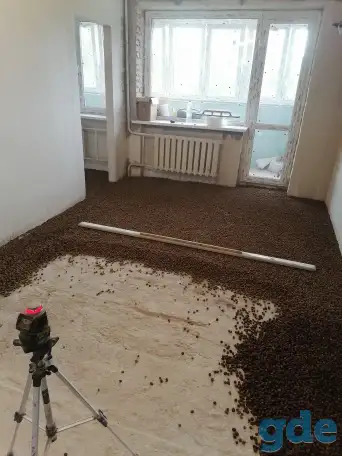 Стяжка пола Полусухая, в Квартире, Комнате, гараже и т. д, фотография 4
