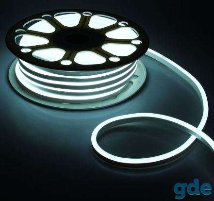 Гибкий неон 15 х 25 мм, 25 м. LED-120-SMD2835, 220 V, фотография 1