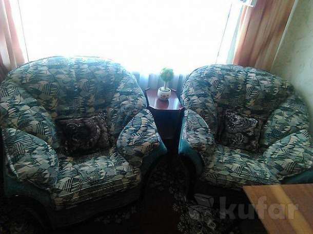 Мягкий уголок: диван-кровать + 2 кресла, фотография 2