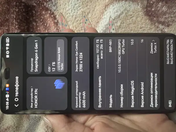 Телефон HONOR x9c, фотография 3
