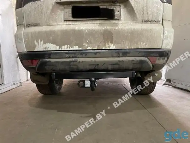 Прицепное устройство (фаркоп) на Mitsubishi Pajero Sport, фотография 2