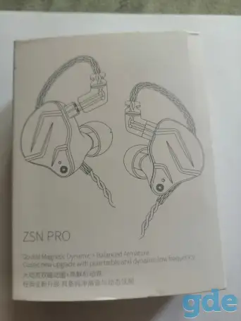 Продам наушники новые профессиональные KZ-ZSN PRO mic, фотография 4