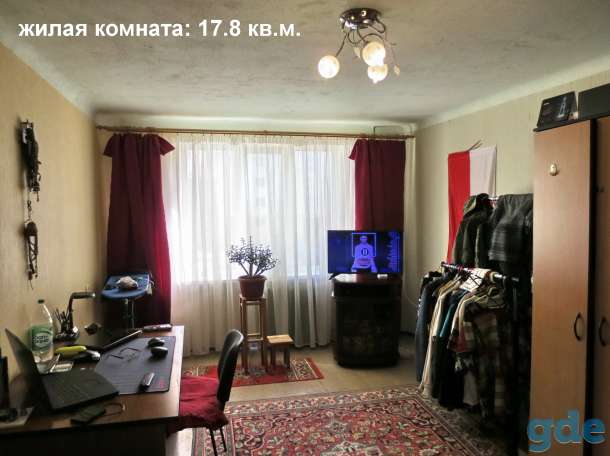 Комната в трехкомнатной квартире,аг.Гатово, фотография 3