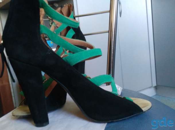 Красивые открытые туфли ZARA р. 39-40, фотография 4