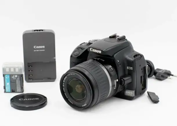 Зеркальный фотоаппарат Canon EOS 400D kit 18-55 mm, фотография 4