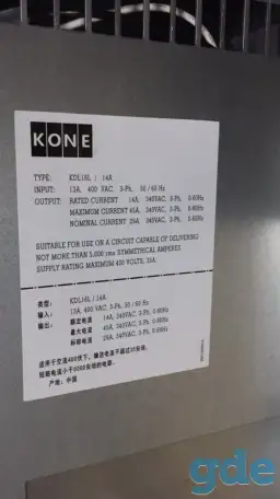 KONE Частотный преобразователь со станцией управления, фотография 3