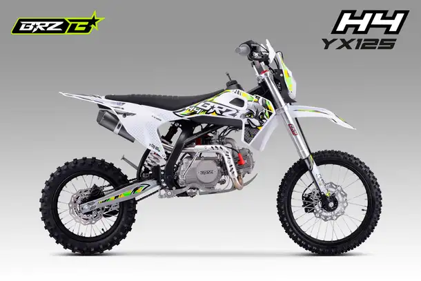 Питбайк brz h4 yx125 17/14, фотография 3