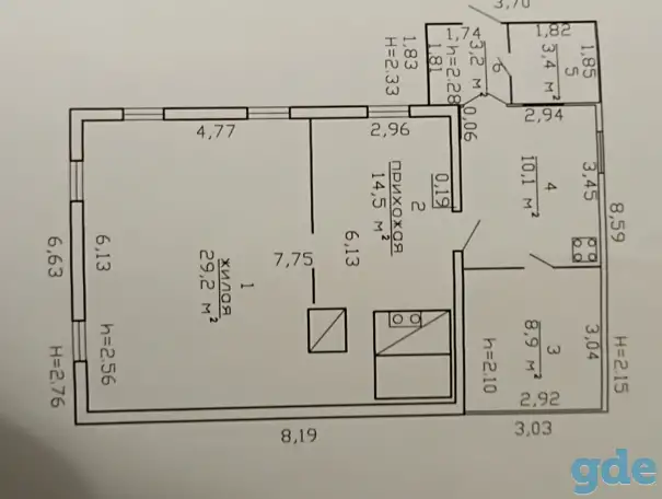 Продаётся дом, в деревне Айнаровичи, фотография 5