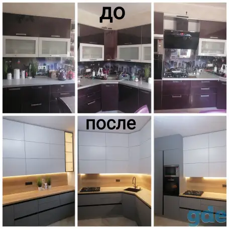 Реставрация, ремонт кухонной мебели, фотография 1