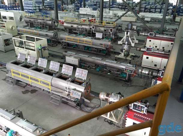 линии экструзии пэ пвх пп ппр труб 16-2200мм, фотография 5