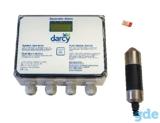 Сигнализатор  состояния нефтеуловителей и пескоуловителей Darcy Battery  Alarm  с питанием от батареи, фотография 1