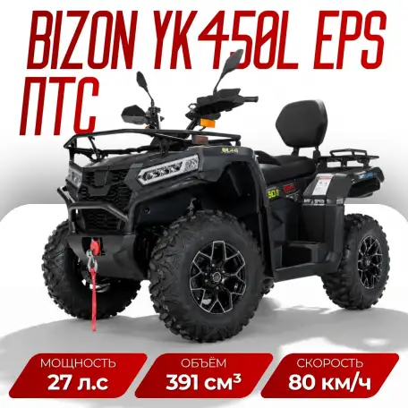 Квадрицикл Bizon YK450L EPS ПТС, фотография 1