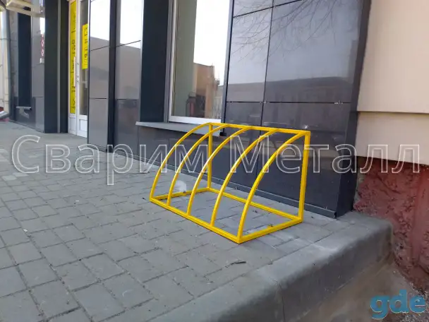 Велопарковки из металла и нерж стали, фотография 1