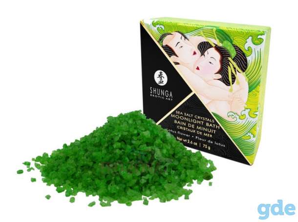 Соль для ванны Bath Salts Lotus Flower 75 гр, фотография 1