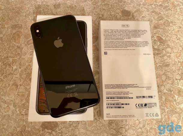 iPhone XS Max. 64 GB. Black, фотография 2