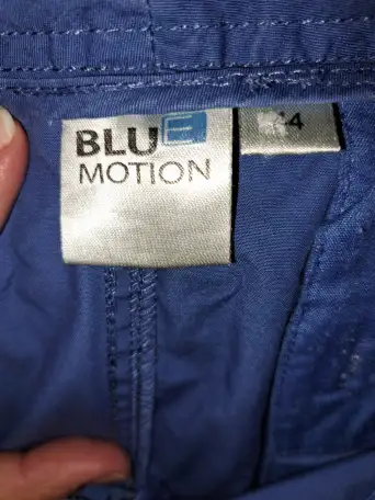 Юбка голубая BLU MOTION, 100 Baumwolie, р.50-52, фотография 3