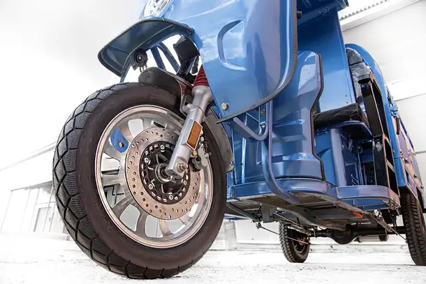 Грузовой электротрицикл rutrike гермес pro 1500 72v1500w, фотография 10
