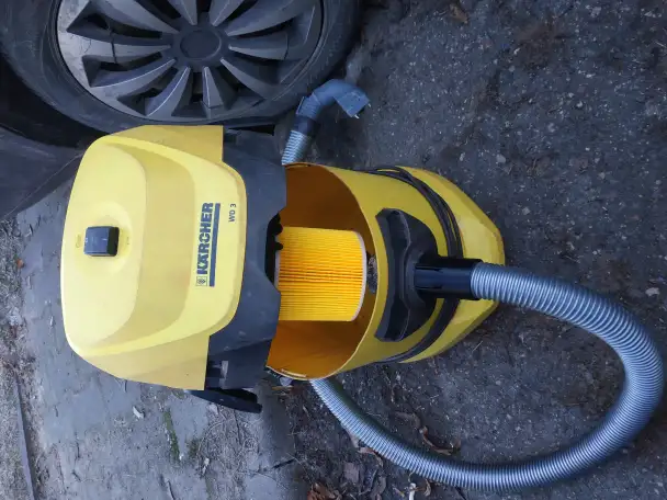 Пылесос строительный Karcher, фотография 3