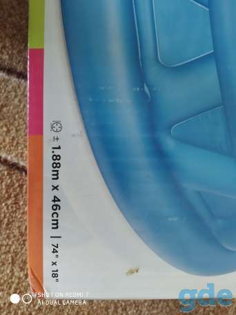 Бассейн Intex 188*46 надувной круглый., фотография 2