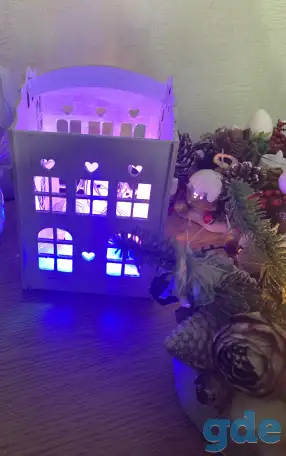 Новогодние игрушки и елочки ручной работы, фотография 2