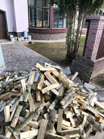 Дрова колотые берёзовые, фотография 12