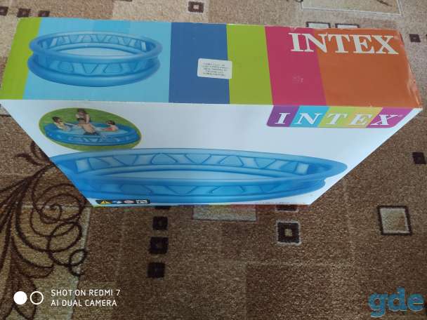 Бассейн Intex 188*46 надувной круглый., фотография 3