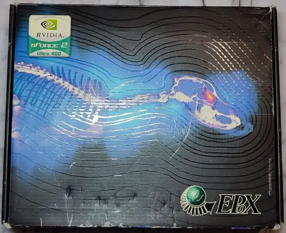 Коробка и инструкции для материнской платы Epox 8RDA3I, фотография 1