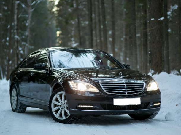 Аренда авто с водителем в Минске. Mercedes W221 S550 Long., фотография 1