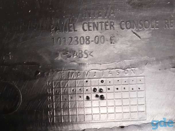 Зап. части для авто Tesla. Панель центральной консоли задняя Tesla model S, model S RESTFE PANEL, фотография 4