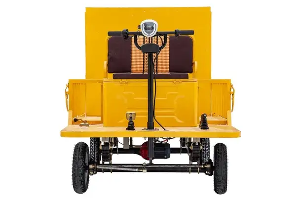 Платформенная тележка электрическая rutrike перон трап, фотография 5