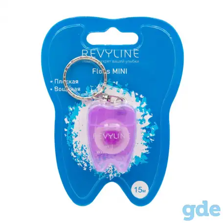 Зубная нить Revyline floss mini для быстрого очищения зубов, фотография 1