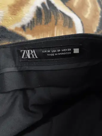 Брюки ZARA черные XS-S, фотография 5