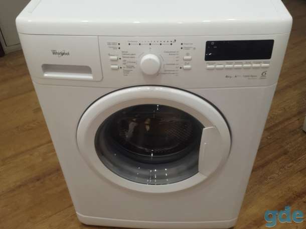Стиральная машина Whirlpool 6КГ, 40 СМ, фотография 1