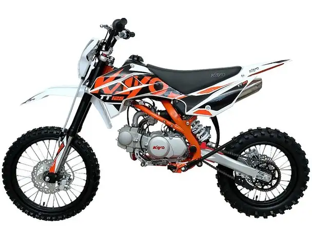 Питбайк kayo basic k125 17/14 krz (механ. сцепл., кикстартер, 2024 г.), фотография 2