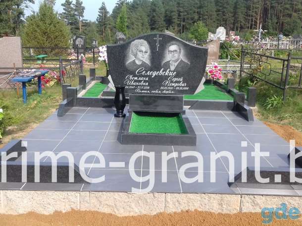 Памятники, благоустройство мест захоронений, фотография 1
