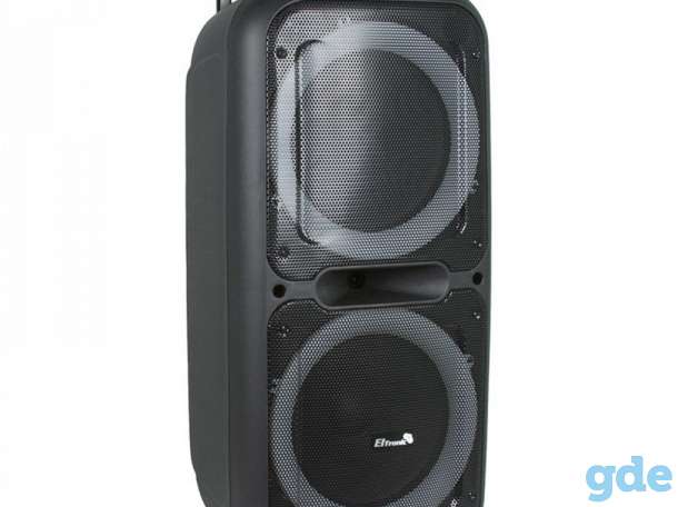 ELTRONIC EL8-22 CRAZY BOX минск продам беспроводную колонку с 2 радиомикрофонами, фотография 1