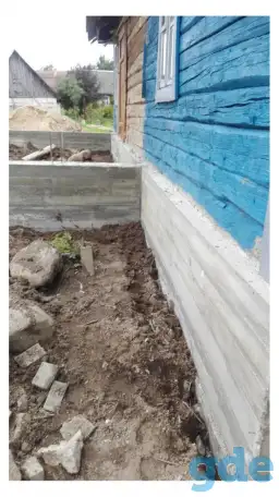 Замена фундамента под деревянные и каркасные дома, ремонт старых домов, фотография 2