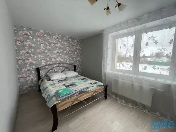 Квартира с хорошим ремонтом на сутки в Мяделе, ул.Заозерная, д.23, корп.а, фотография 1