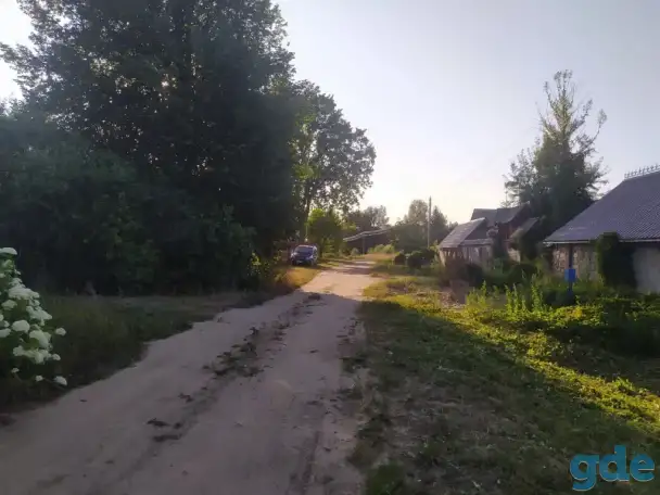прекрасный участок на берегу озера Городно, Озёрная ул, 13, деревня Городнянский Мох, Новкинский сельсовет, район,, фотография 3