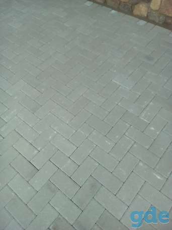 Укладка тротуарной плитки, фотография 2